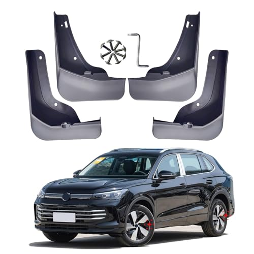Bavettes garde-boue pour trajets sous la pluie en VW Tiguan 2007-2015