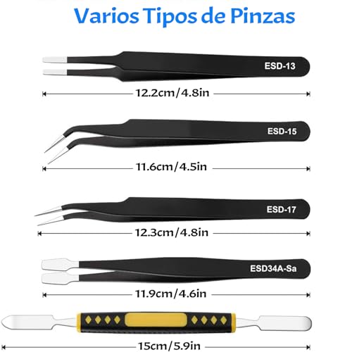 Pinzas de microcorte 14 pinzas de microcorte marca FERREL (3)