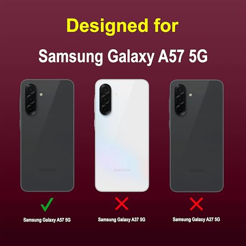 Image of Zapcase Back Case Cover for Samsung Galaxy A57 5G | Compatible for Samsung Galaxy A57 5G Back Cover | Liquid Silicon Magic Case with Camera Protection | Plum