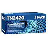TN2420 TN 2420 MFC L2710DW Toner Kompatibel für Toner Brother TN 2420 TN2410 Toner für Brother MFC-L2710DW MFC-L2710DN MFC-L2750DW HL-L2350DW DCP-L2530DW HL-L2310D HL-L2375DW (Schwarz, 2er-Pack)