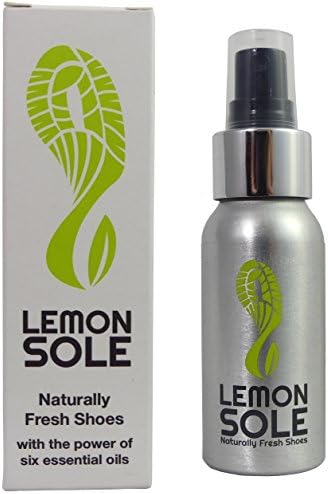 Lemon Sole - POWERFUL & NATURAL shoe freshener & deodoriser with 6 essential oils. Great for Sport. Very effective!