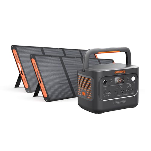 Image of Jackery HomePower 2000 Plus v2 and 2x200W Solar Panels,2048Wh,2400W Output