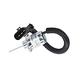 Disenparts Fuel Shutoff Solenoid 12V 6691498 1G925-60011 for Bobcat Excavator E32 E35 E42 E45 E50...