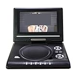 2 Grazie al supporto ingresso/uscita AV, puoi facilmente collegare il lettore DVD portatile a una TV o a un proiettore for un'esperienza su schermo più grande e goderti i tuoi film e video preferiti
