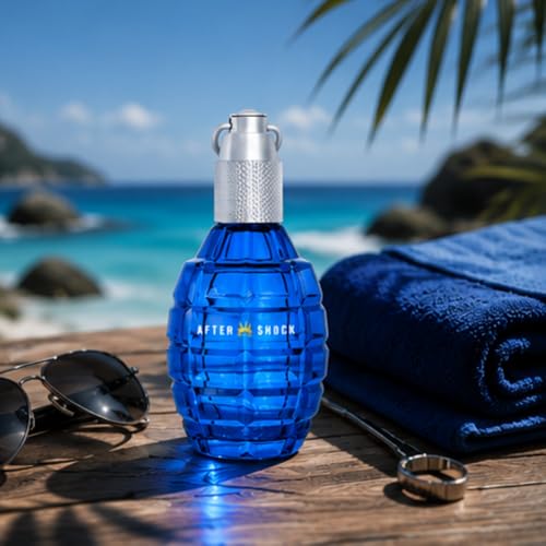 Image of Aftershock Icefox Eau De Parfum for Men 300ml | Long Lasting Perfume | Woody Aromatic Fragrance with Fresh Spicy, Lavender Fruity Notes | Masculine Luxury Scent for Daily & Evening Occasions