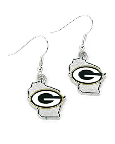 NFL Green Bay Packers Home State Earrings