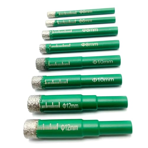 Foret diamanté 12mm haute résistance pour percer le granit et le béton