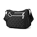 Karresly Crossbody Purse for Women Multi Pocket Cross Tote Small Travel Shoulder Bag Casual Messenger Bag(Black)