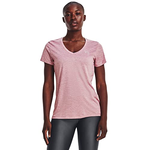 Image of Under Armour Womens Tech V-Neck Twist Short-Sleeve T-Shirt
