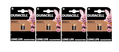 4 x Duracell MN11 (4 blísters de 1 batería) 4 pilas (A11/11 A)