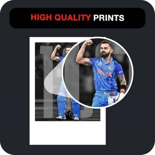 Image of Virat Kohli Poster | Virat Kohli Compact Posters (8 x 6 cm) King Kohli Kit (Set of 18) | World Cup 2024, Indian Cricket Team, King Kohli Posters for Phone Accessories, Bedroom, Office, room decoration (C 059)