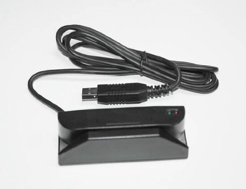 Lecteur badge magnétique ISO 7811 et cartes pour accueil et bureaux