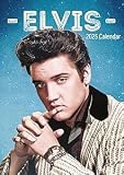 Calendario da parete 2025 Elvis, formato A3, rilegatura a spirale, a colori, 12 mesi