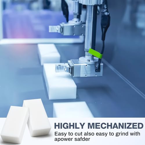 Image of Colingmill 2 Pcs Hdpe Plastic Block 2 inch x 3 inch x 6 inch, Polyethylene Solid Plastic Block for Machining, Home Floor Improvement, Prototyping, DIY Projects, Engineering (White)