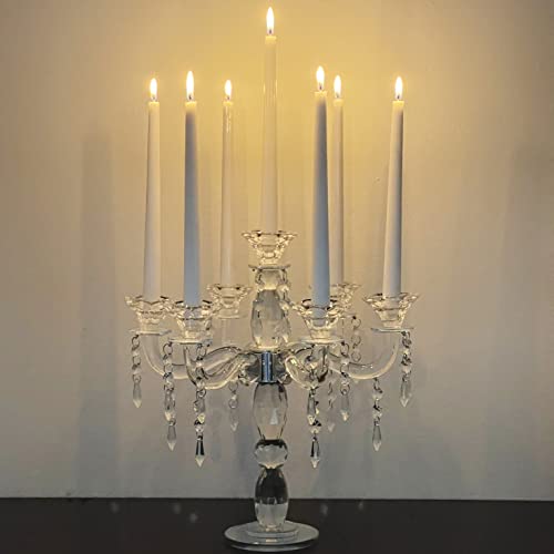 allgala 7-Arm Crystal Candelabra Taper Candlestick Candle Holder - Cosy Home Interiors allgala 7-Arm Crystal Candelabra Taper Candlestick Candle Holder - Image 6