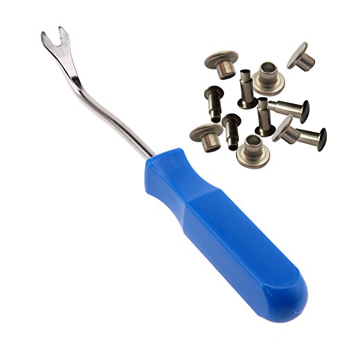 Amazingdeal365 arrache-clou, 10,2 cm Plastique Fermeture Tournevis Panneau de porte intérieure Trim arrache-clou – Image 3