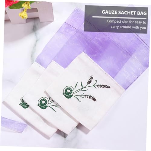 12 Bolsitas de Organza Vacías para Lavanda y Especias miniatura 3