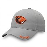 Officially Licensed Oregon State Hat Classic Relaxed Fit Adjustable Embroidered Team Logo Gray Cap Multicolor