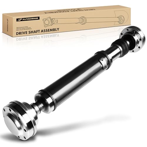 A-Premium Rear Complete Drive Shaft Prop Shaft Driveshaft Assembly Compatible with Jeep Wrangler JK 2007-2011 3.8L, [4WD, 2 Door, Automatic Transmission], Replace# 68022107AA, 68022107AB