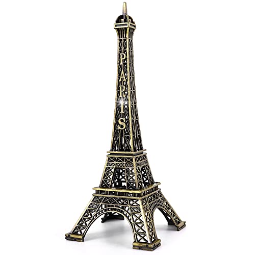 Estatua Decorativa Torre Eiffel 15cm en Bronce