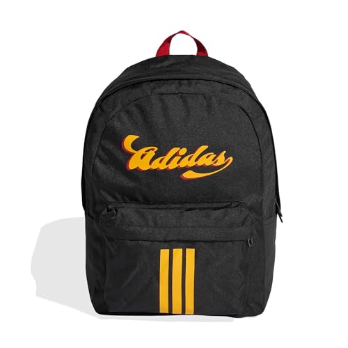 adidas Unisex - Adulto TIRO GRAPHIC BACKPACK II, black/collegiate gold, One size