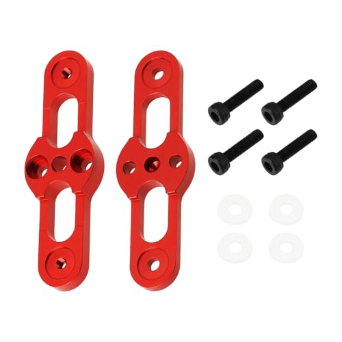 EMSea Adaptador de Soporte de Hélice de Aluminio para Motor 1552 Compatible con T-Motor Compatible con Sunnysky (Rojo)