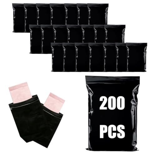 200 piècesSacs hygiéniques pour femme, 10 * 15cm,Sacs pour ServiettesHygiéniques,Sacsà tampon, Sacs hygiéniques pour serviettes, Sacshygiéniques, convient pour les produits féminins, rangement