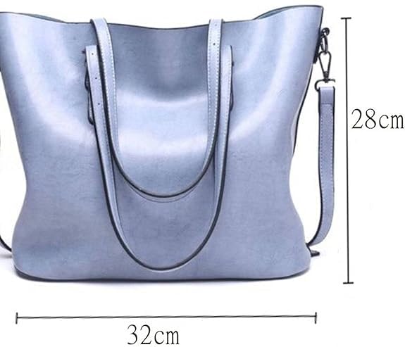 Image of Women's Handbag Tote Bag Premium PU Leather Shoulder Bag with Top Handle & Detachable Strap - Stylish Large Capacity Purse for Office, Casual & Party Use