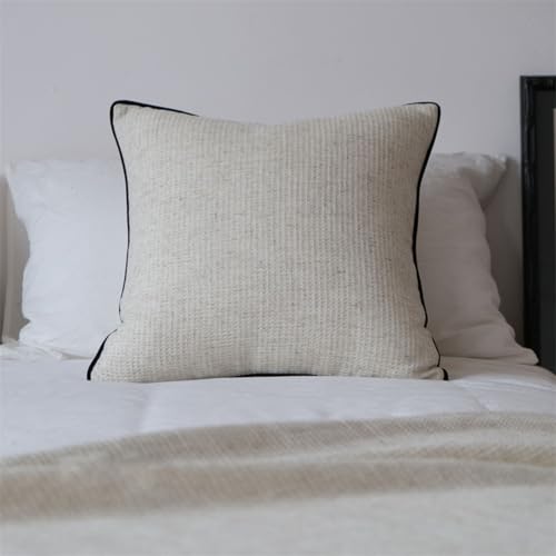 HLASMSPE Matching Cushion Cover for Bed, Pillow Case Car Seat