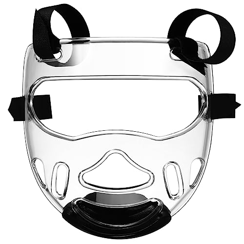 Toddmomy Boxing Taekwondo Hockey Helmet Adult Strawberry Protector Helmet for Adults Karate Headgear Hockey Visor Boxing Portable Kickboxing Face Protector Boxing Face Guard by Toddmomy - Used condition - US$18.49