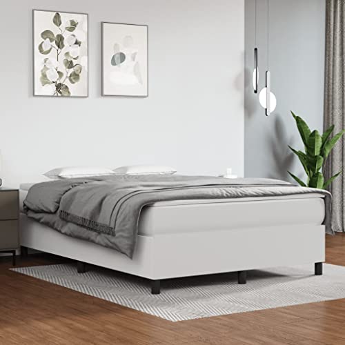 VAOZIURE Elegant Faux Leather Bed Frame for Restful Sleep, Durable