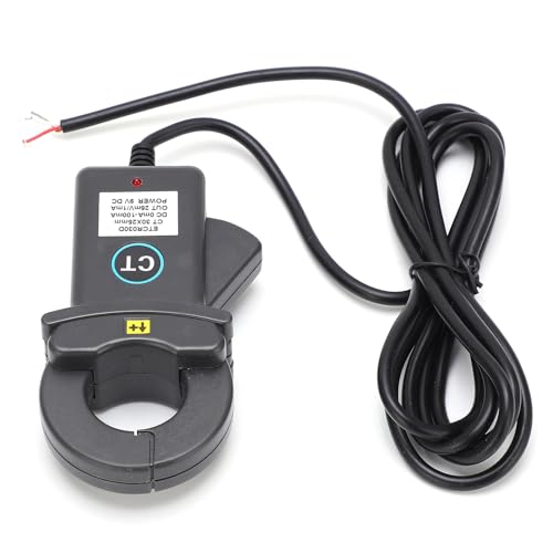 FLEXMAN DC Clamp Current Sensor, Portable DC Leakage Current Sensor, Electric Current Transducer Connected to Industrial Control Devices, Line Fault Testers, Data Loggers