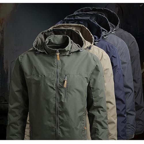 Mountaineering punching jacket men's outdoor sports windproof2