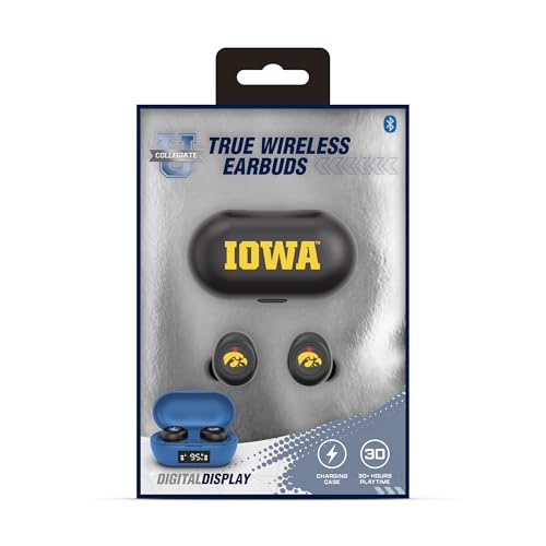 Image of SOAR Collegiate True Wireless Earbuds v.7, Iowa Hawkeyes