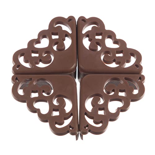 4pcs Baby Safety Silicone Protector Table Corner Edge for Protection Cover Angle for Protection Children Anticollision G Baby Proofing Edge Guards Black for Furniture White Baby Safety