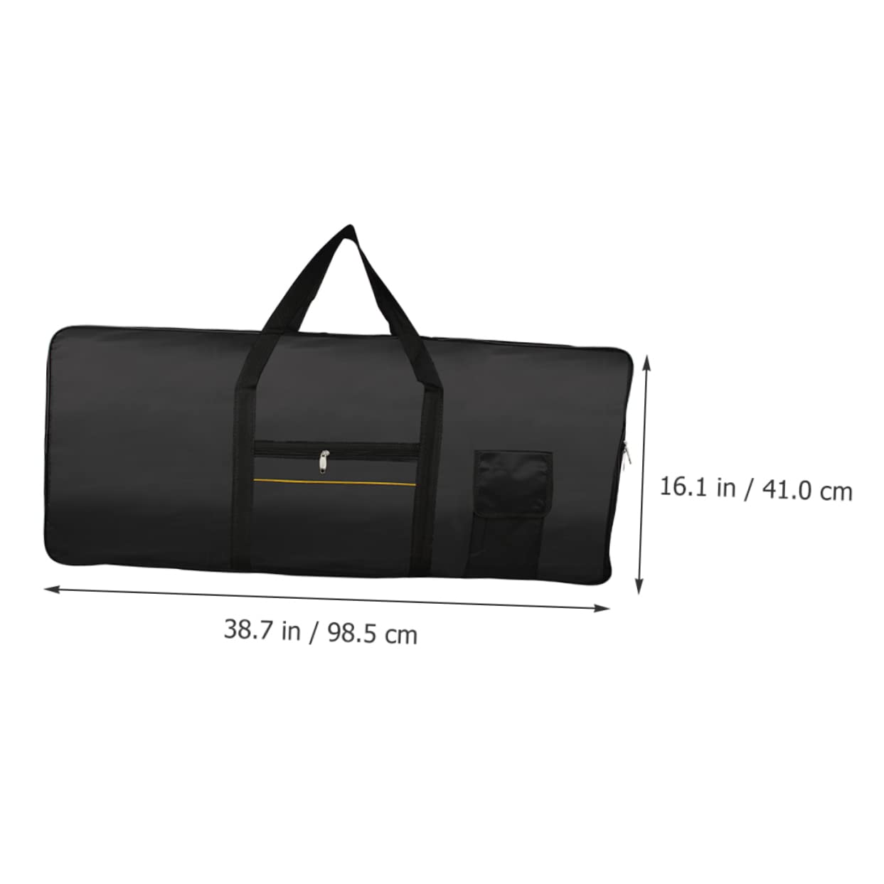 Mikinona Borsa Porta Tastiera Elettronica Utilizzabile come Zaino o Borsa a Mano 61 Tasti Oxford Design Ergonomico per Musicisti in Movimento