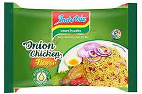 Indomie Chicken Onion Instant Noodles, 70 g, Pack of 40