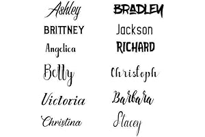 DIY Fake Name Tattoos: Customized Vinyl Decals by Shay's Creative Expression