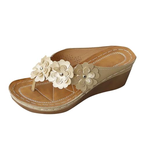 Sandalias para mujer con tacón, sandalias ortopédicas, sandalias de plataforma, sandalias de cuña, sandalias de cuña, sandalias de verano, cómodas sandalias romanas, sandalias de cuña, zapatos de casa