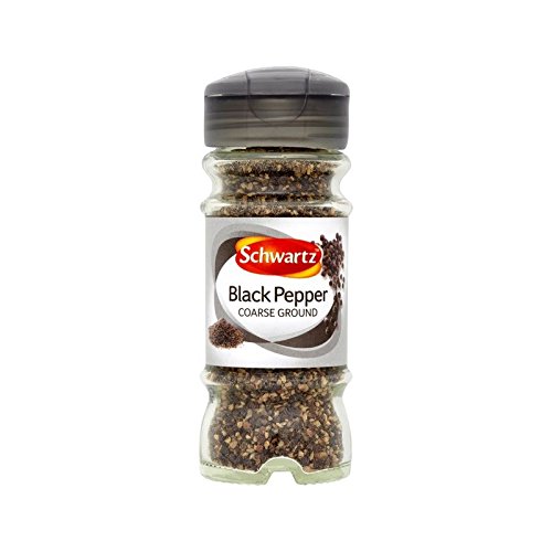 eRVE̕r33O (Schwartz) (x 6) - Schwartz Coarse Black Pepper Jar 33g (Pack of 6)