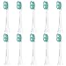 Cooperwein Brossette de Rechange Compatible avec Philips Sonicare Optimal Plaque 9024 C2 W2 Brosse à Dent Électrique, Blanc -10 Paquets