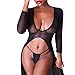 Produktbild Babydoll Nachtkleid Slash Erotik Rüsche Kurzarm Spitze Dessous Damen Dessous Korsett Lace Push Up Top BH + Hosen Unterwäsche Set Eva