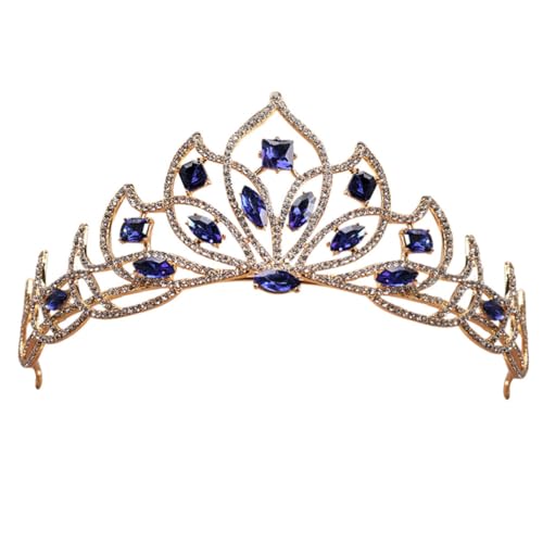 Diadema de novia de alta joyería europea con cristales delicados