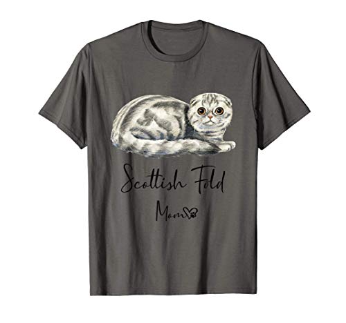 Mamma vestito SCOTTISH FOLD gatto. Citazione divertente per proprietari di gatti o allevatori di gatti. Regalo divertente per un amico dei gatti. Simpatico regalo da cucciolo SCOTTISH FOLD per lei. Regalo per la festa della mamma per la madre di SCOTTISH .