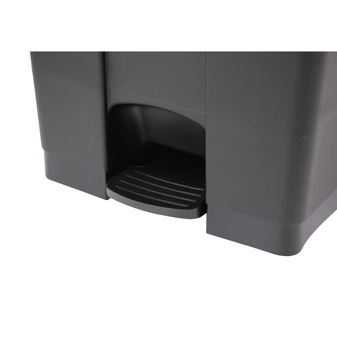 Jantex CW723 cucina pattumiera a pedale, 65 l, nero