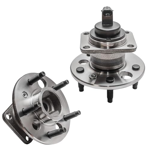Detroit Axle - 2pc Rear Wheel Bearing Hubs for Chevrolet