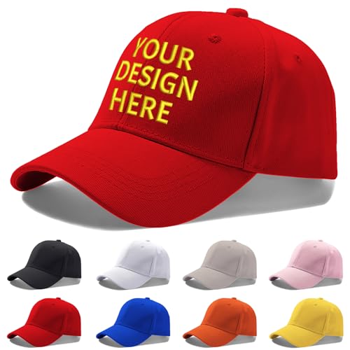 Personalised Youth Baseball Cap with Embroidery Text Logo and Print Photo,Image, Custom Adjustable Classic Vintage Trucker Kid Hats