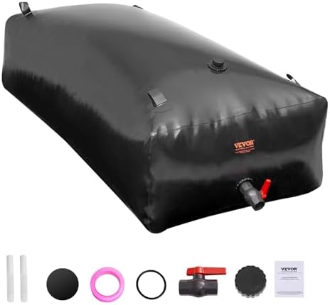 VEVOR Vessie de Stockage d'eau, 1000 L, réservoir d'eau Pliable P...
