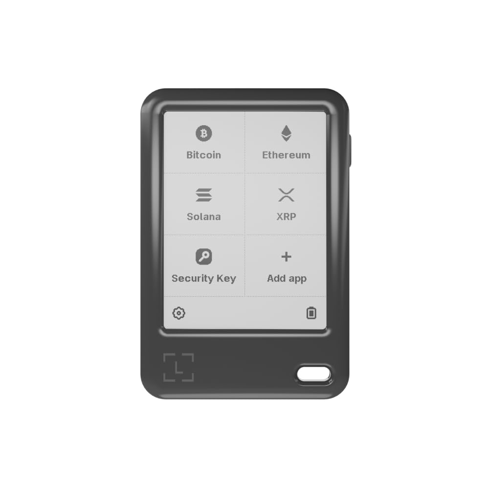 Ledger Nano Gen5 - Le Signer Crypto à écran Tactile, idéal pour débuter - Achetez et échangez des Actifs numériques en Toute sécurité Via l’app Ledger Wallet | Noir, facile à utiliser, personnalisable, écran tactile de 7,1 cm avec sauvegarde privée et pro