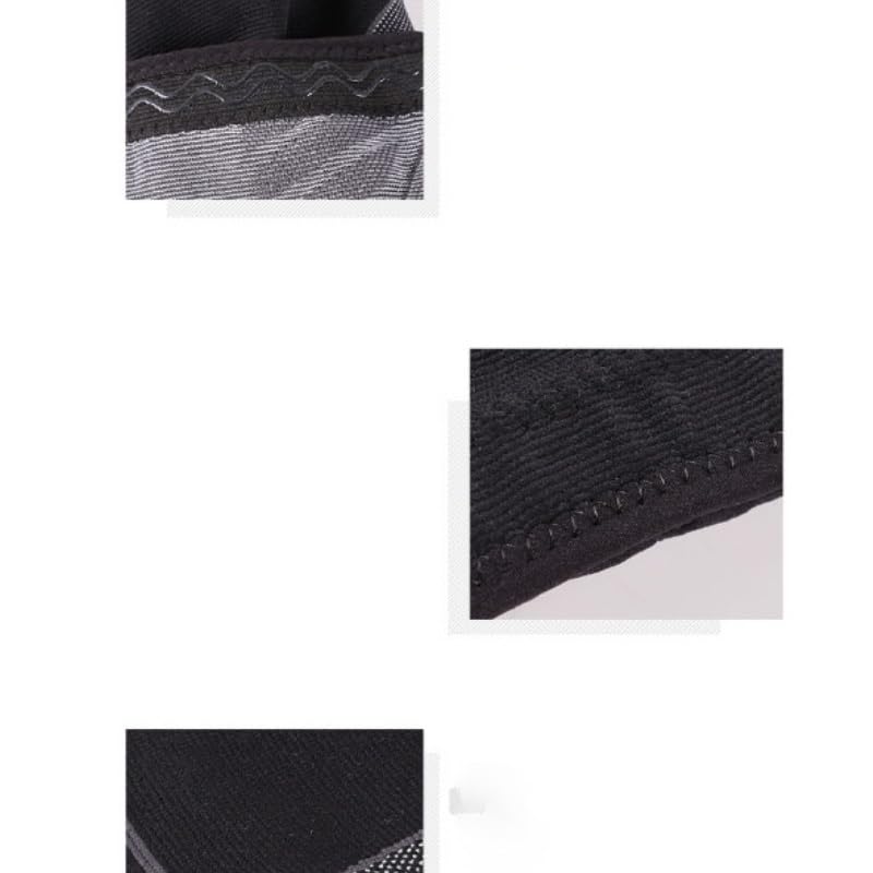 Knitted Nylon Sports Knee Pads Breathable Running Sweat-absorbent Silicone Basketball